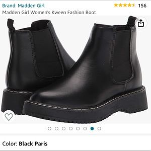 MADDEN GIRL BLACK BOOTS